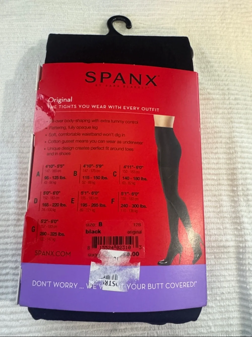 Spanx Original Tight End Tights - Size B